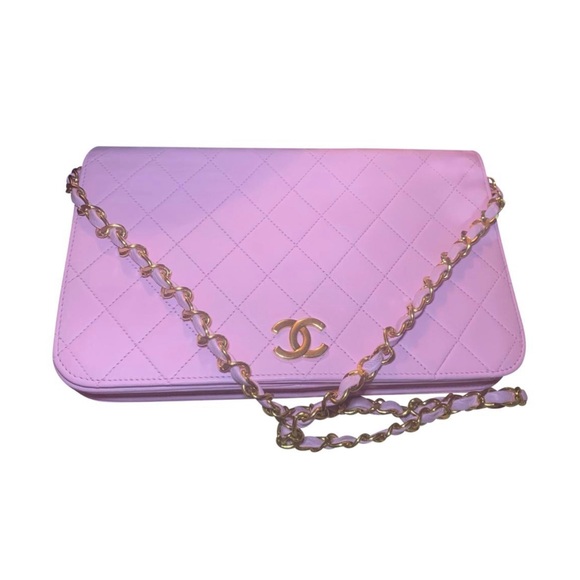 CHANEL Handbags - 100% AUTH CHANEL TIMELESS FLAP BAG PINK GHW